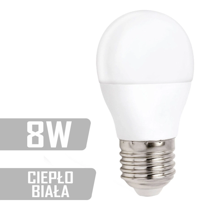 RUM-LUX | LED KULKA E27 230V 8W WW | led_kulka_e27_230v_8w_ww_[f001].jpg
